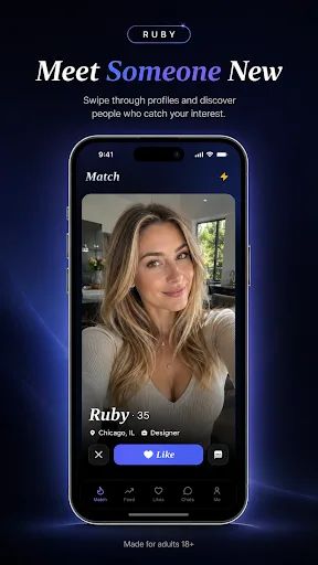 Ruby: Meet, Chat & Date Android app screenshot 1