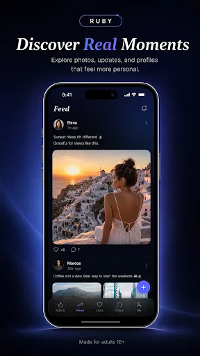 Ruby: Meet, Chat & Date Android app screenshot 2