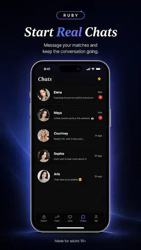 Ruby: Meet, Chat & Date Android app screenshot 4