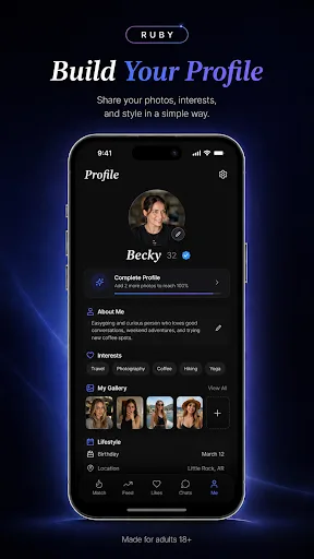 Ruby: Meet, Chat & Date Android app screenshot 5