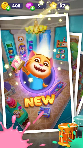 Running Pet: Dec Rooms Android app screenshot 3