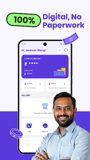 RupeeLoop Loan- Credit Line Android app screenshot 4