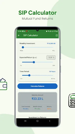 EMI Calculator: RupeePlan Android app screenshot 5
