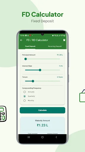 EMI Calculator: RupeePlan Android app screenshot 6