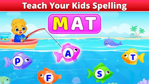 Spelling & Phonics: Kids Games Android app screenshot 3