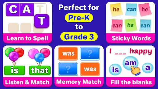 Learn to Read: Kids Games Android app screenshot 3
