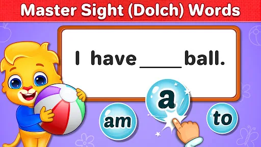 Learn to Read: Kids Games Android app screenshot 5