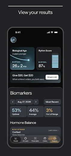 Rythm Health Android app screenshot 4