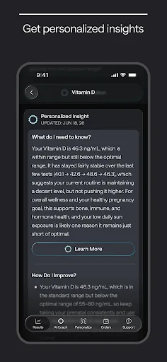 Rythm Health Android app screenshot 5
