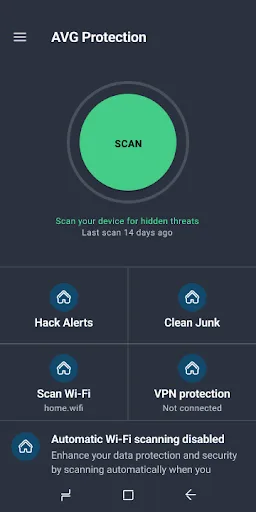 AVG Protection Android app screenshot 1