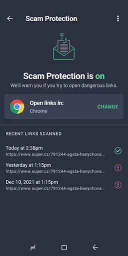 AVG Protection Android app screenshot 6