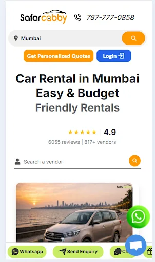 SafarCabby Android app screenshot 2