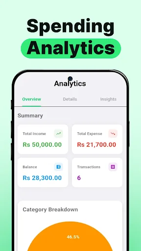 SafeBudget: Expense Tracker Android app screenshot 2