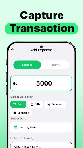 SafeBudget: Expense Tracker Android app screenshot 4