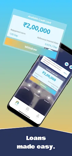 Sagar Credit: Line of Credit Android app screenshot 1