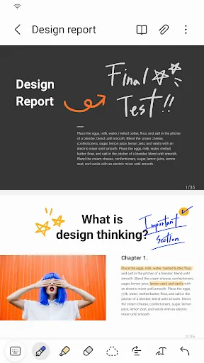 Samsung Notes Android app screenshot 6