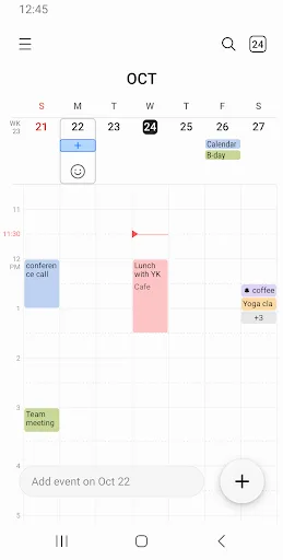 Samsung Calendar Android app screenshot 6