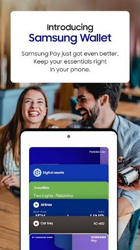 Samsung Wallet (Samsung Pay) Android app screenshot 1
