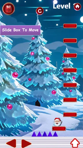Santa Leap: Gift Collector Android app screenshot 1