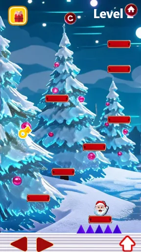 Santa Leap: Gift Collector Android app screenshot 3