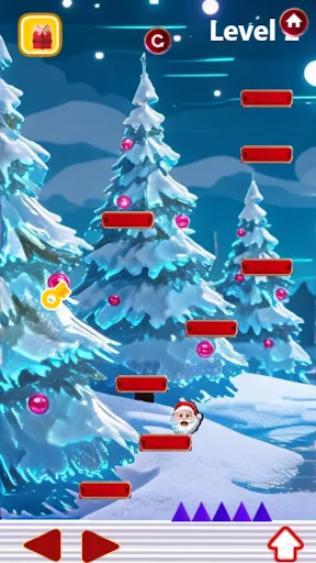 Santa Leap: Gift Collector Android app screenshot 4