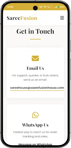Saree Fusion House Catalog Android app screenshot 2