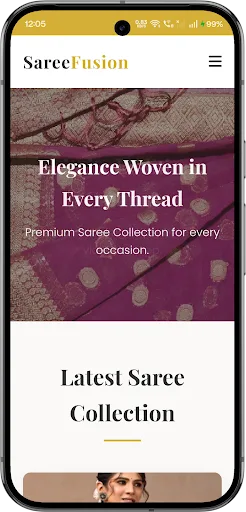 Saree Fusion House Catalog Android app screenshot 3