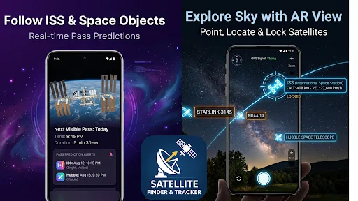 Satellite Finder & Dish Align Android app screenshot 1