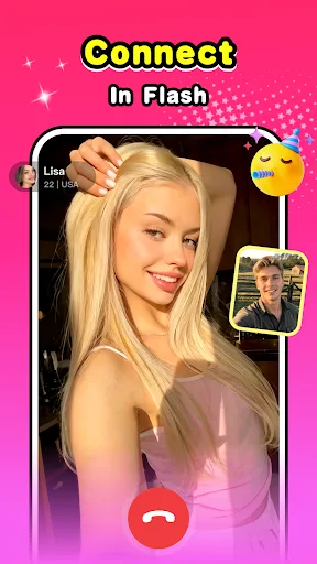 Satura - Sweet Video Calls Android app screenshot 1