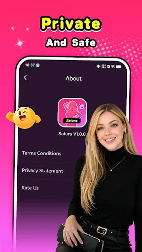 Satura - Sweet Video Calls Android app screenshot 5