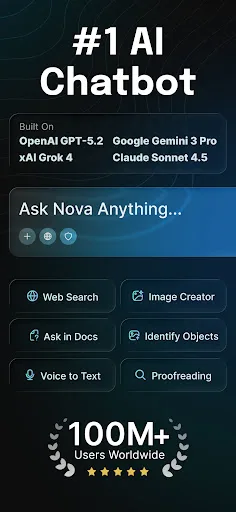 AI Chatbot - Nova Android app screenshot 1