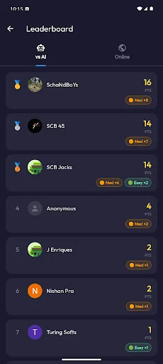Tic Tac Toe Android app screenshot 6