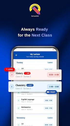 SchoolAid Teacher v2 Android app screenshot 4