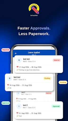 SchoolAid Teacher v2 Android app screenshot 6