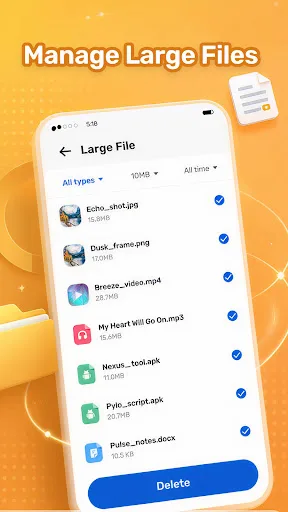 OneCleaner Android app screenshot 1