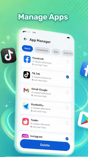 OneCleaner Android app screenshot 2