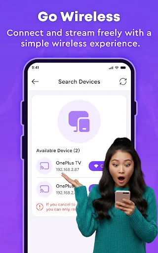 Cast To TV - Screen Mirroring Android app screenshot 4