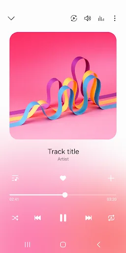 Samsung Music Android app screenshot 1