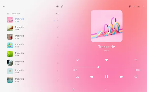 Samsung Music Android app screenshot 6