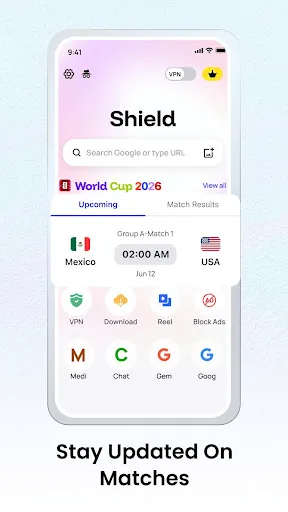 Shield: Fast & Secure Browser Android app screenshot 4