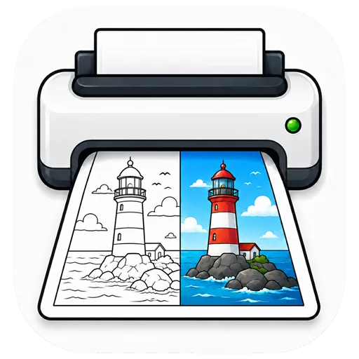 Printable Coloring Pages Android app icon