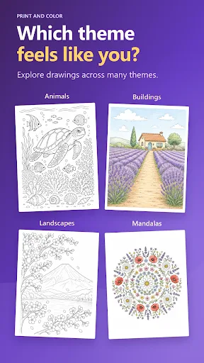 Printable Coloring Pages Android app screenshot 5
