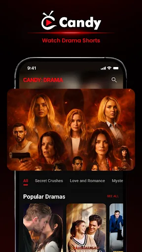 Candy: Watch Drama Shows Android app screenshot 1
