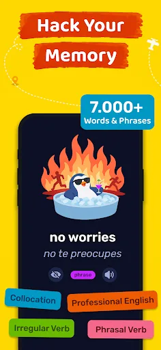 Learn English Words: Pingua Android app screenshot 2