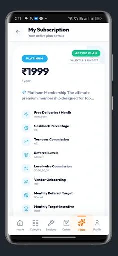 Sevafast Android app screenshot 3