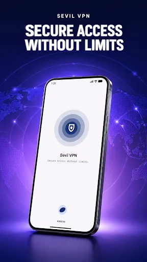 Sevil VPN Android app screenshot 1