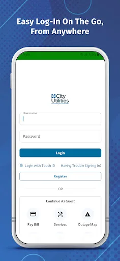 City Utilities – My Account Android app screenshot 1