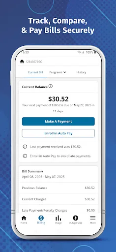 City Utilities – My Account Android app screenshot 3