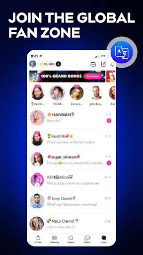 Tango- Live Stream, Video Chat Android app screenshot 4