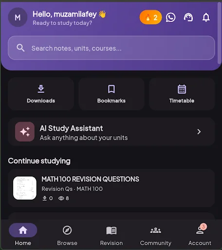 UniNotes - Comfort Study Android app screenshot 4